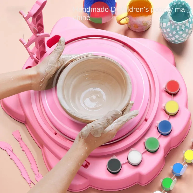 CreativeHands Pottery Pro: DIY Electric Pottery Wheel for Aspiring Young Artists