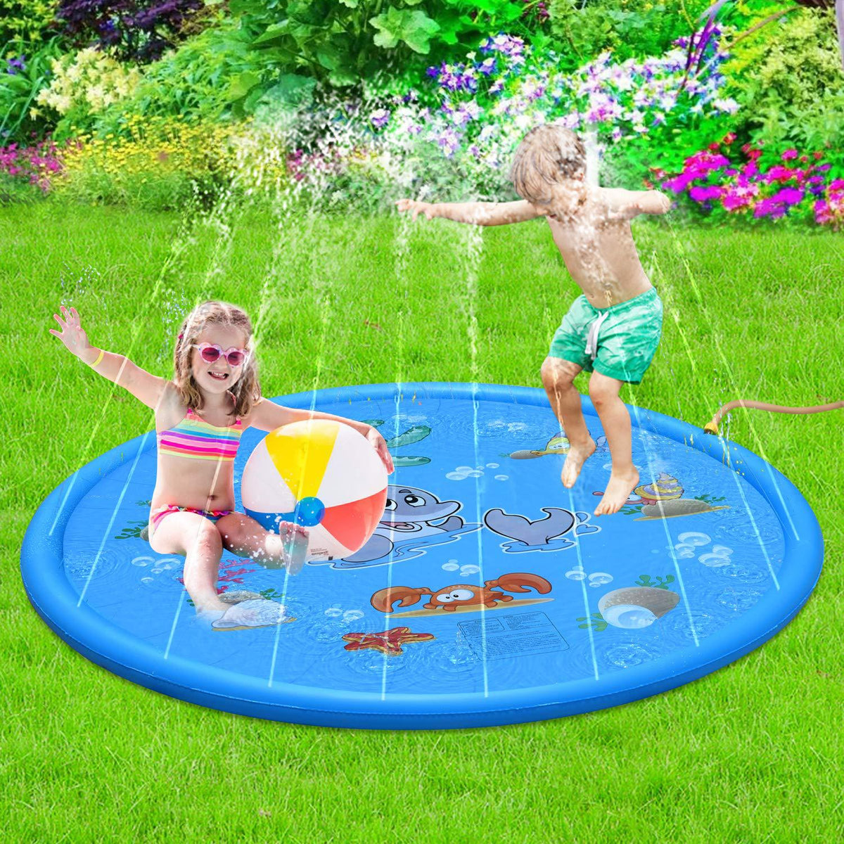 SplashWave Water Spray Pool