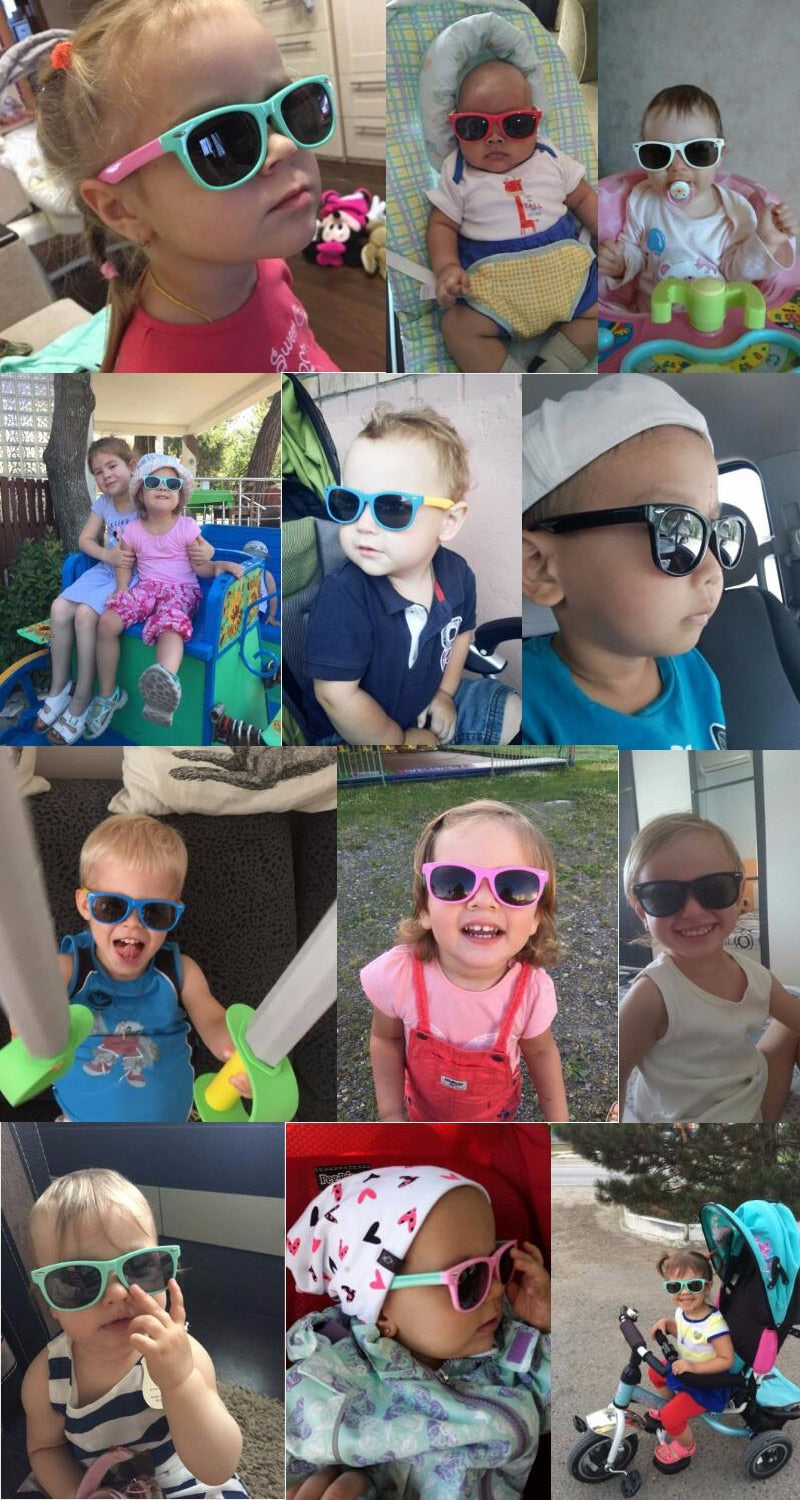 TinyShades™: Kids' Silicone Sunglasses UV400 