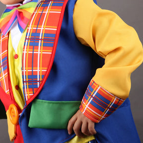 Kids Carnival Clown Circus Cosplay Costumes