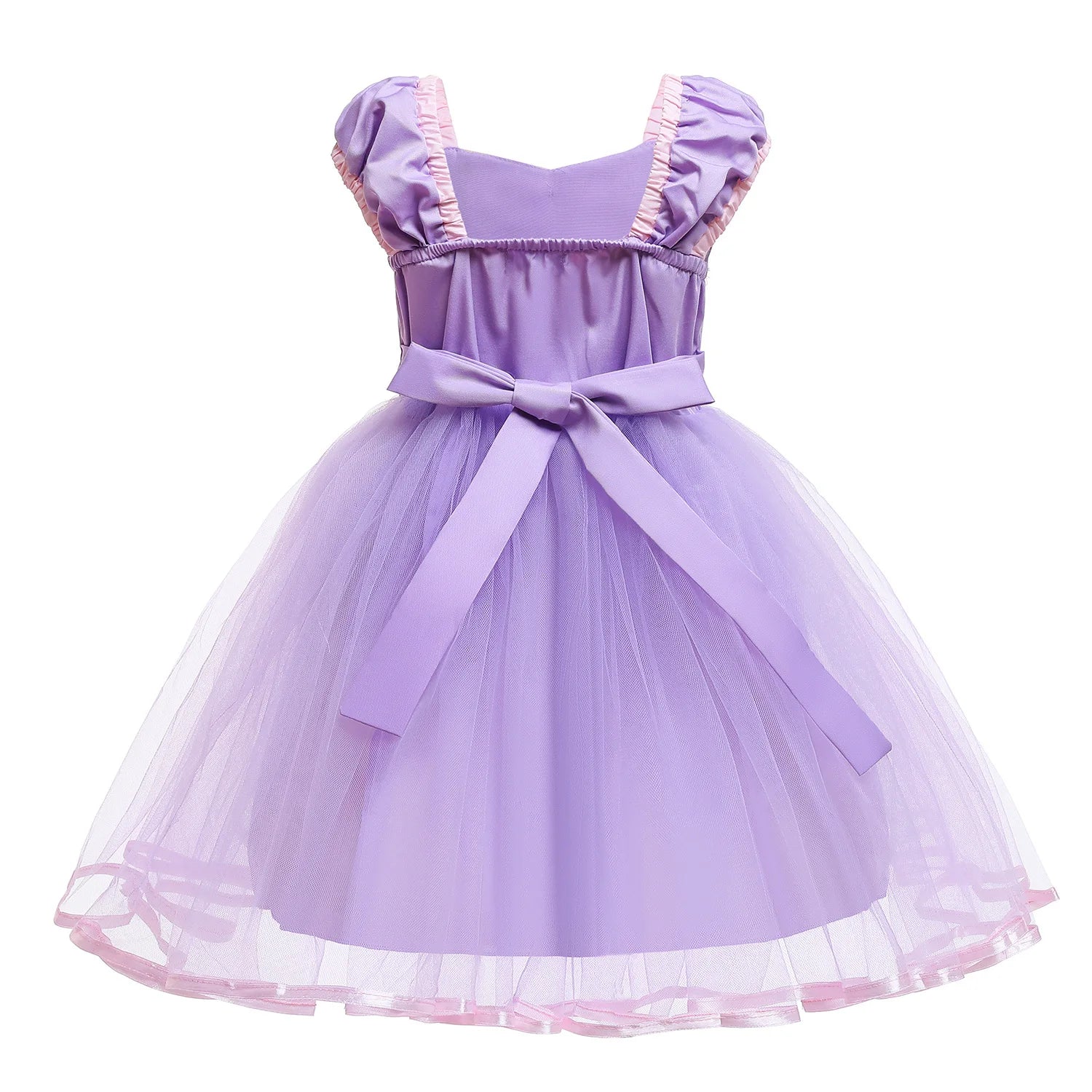 Girls Rapunzel Dress Cinderella Cosplay Costume