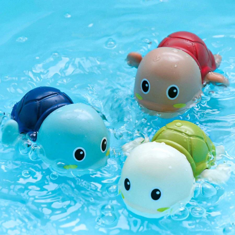 Swimming Turtles Bath Toy - Make Bath Time Fun and Educational 