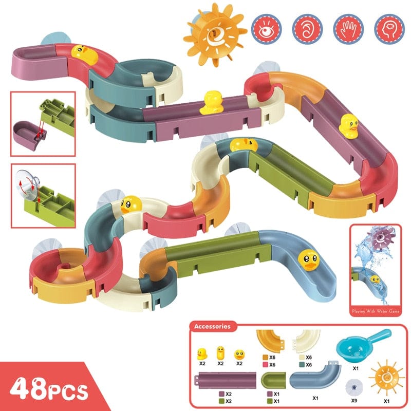 Baby Bath Toys Duck Track