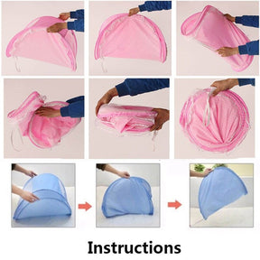 Baby Bedding Crib Netting Folding Baby Mosquito Nets