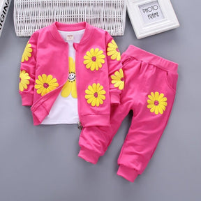 Baby Girls Suit Cotton Long Sleeves