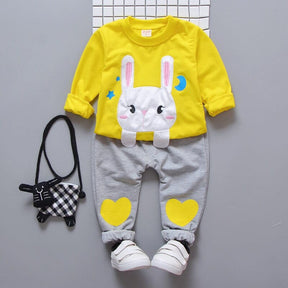 Baby Girls Suit Cotton Long Sleeves