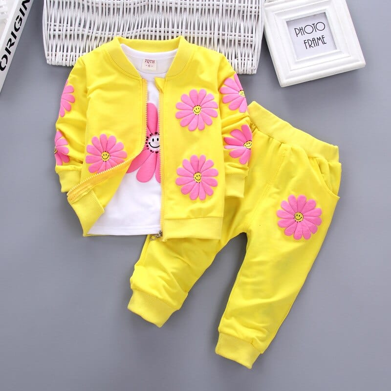 Baby Girls Suit Cotton Long Sleeves