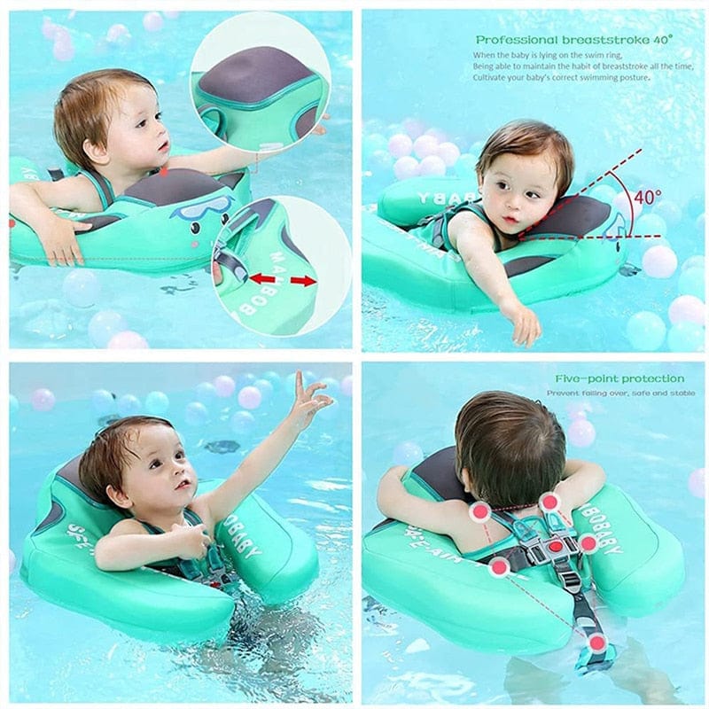 Baby Waist Floating Lying Swimming Ring for Summer Pool