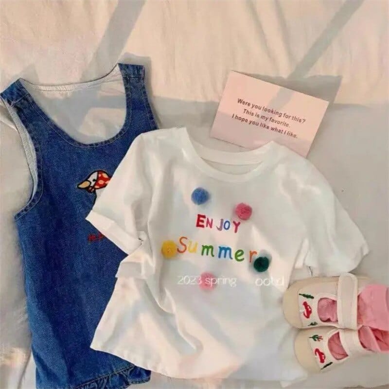 Children's Cute Cotton Versatile Top for Baby Girls