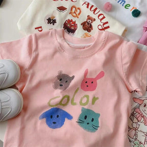 Children's Cute Cotton Versatile Top for Baby Girls