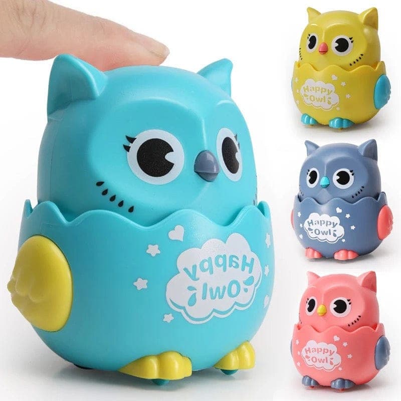 WhimsiOwl™ Funny Owl Inertial Toy