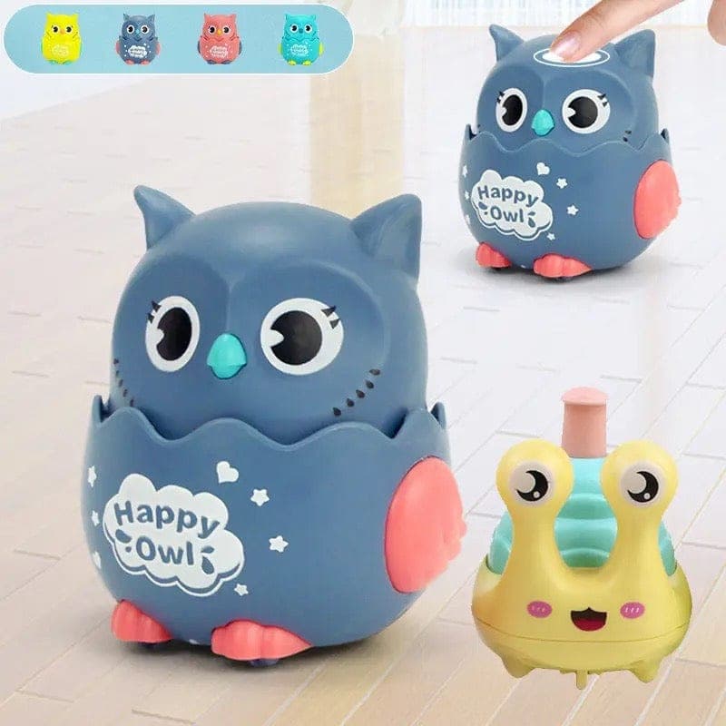 WhimsiOwl™ Funny Owl Inertial Toy