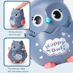 WhimsiOwl™ Funny Owl Inertial Toy