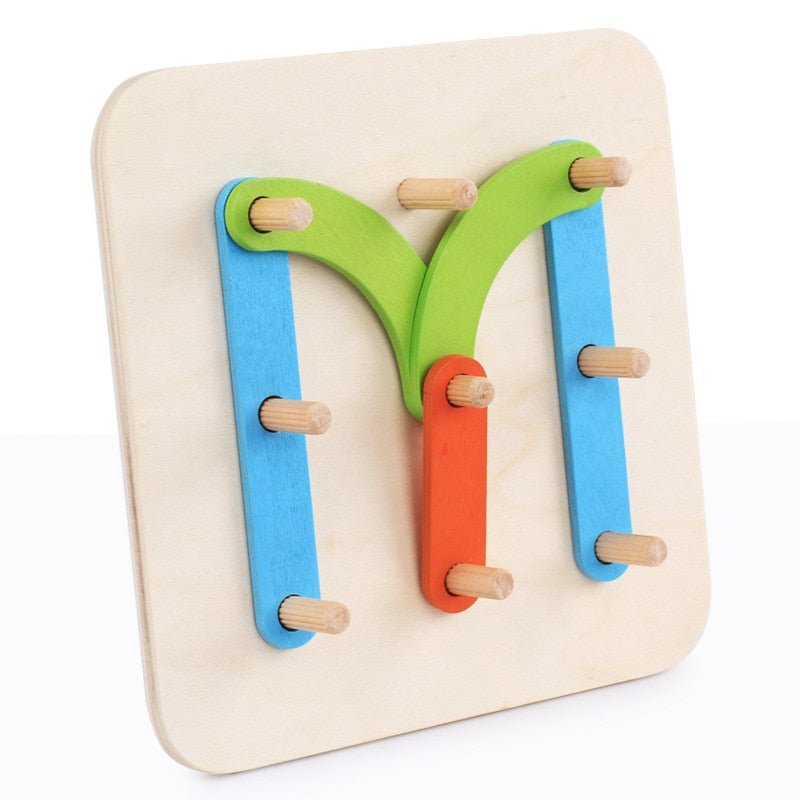 Wooden Brain Teaser Children - Educational Kids Toys