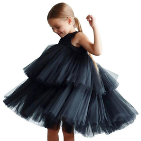 Enchanting Layers of Luxe Tulle Girls' Dress