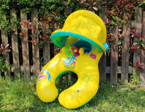 Magic AquaGuard - Portable Inflatable Safety Swimming Ring for Moms and Kids